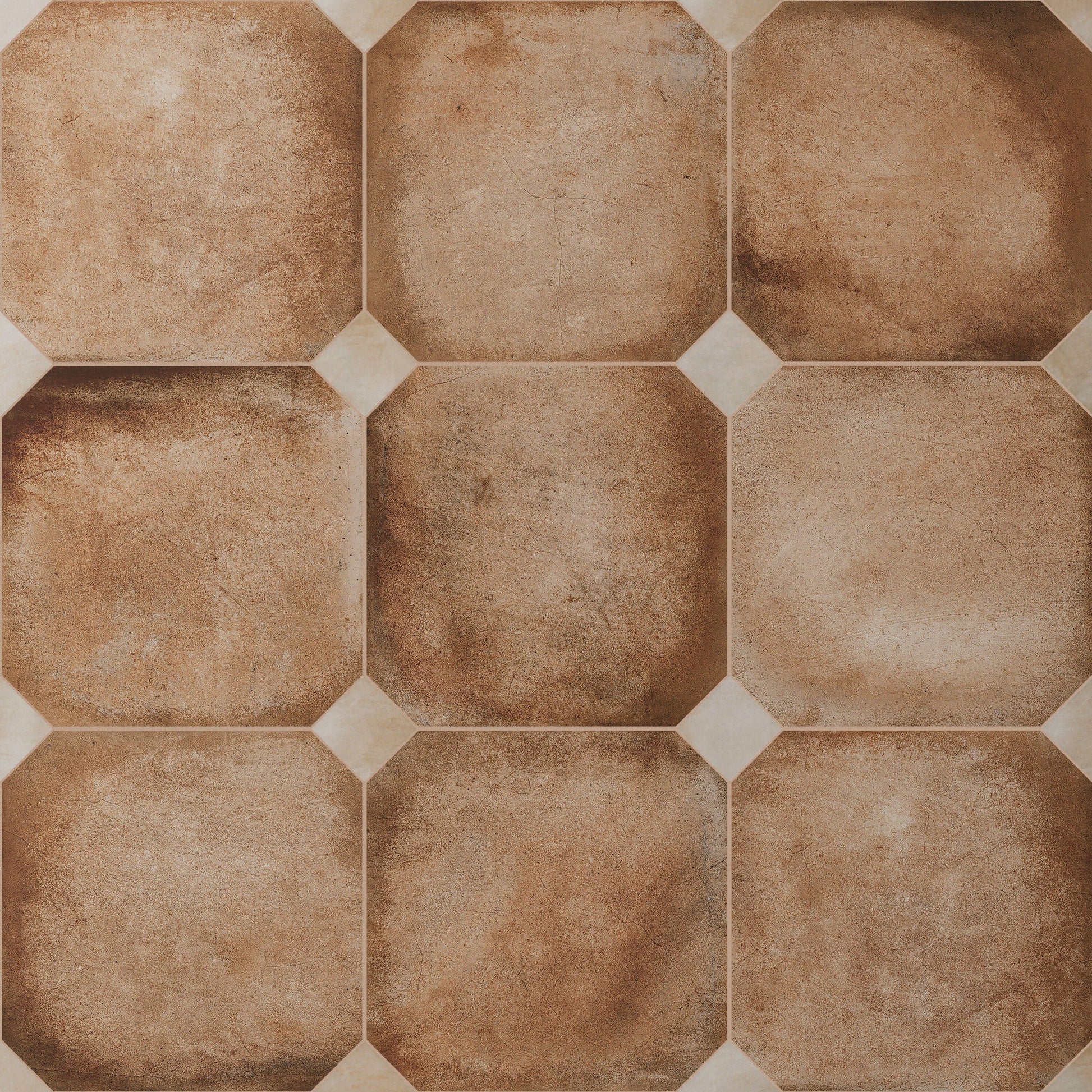Affinity Tile Laverton Octagon Natural with Taco Arena 8-in x 8-in Matte Porcelain Cement look Multi-shaped Floor and Wall Tile product image