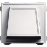 6 in. Hooded Siding Vent #117-Bright White - Super Arbor