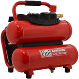 PRO-3 1.5 HP 3 Gal. 150 PSI Portable Electric Twin Stack Air Compressor with 2 Tool Combo Kit - Super Arbor