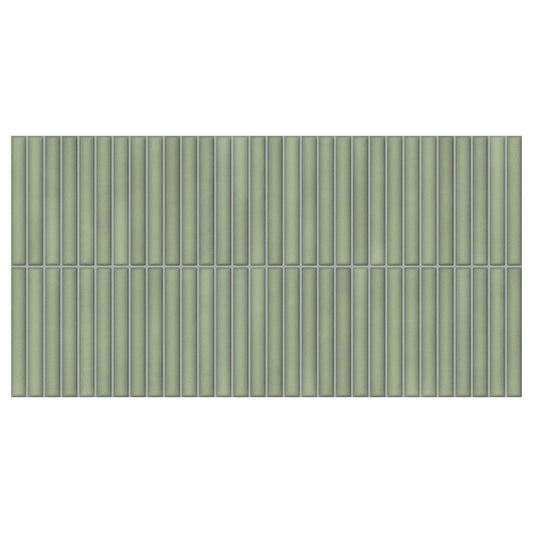 Giorbello Lingot Mint 12-in x 24-in Glazed Porcelain Subway Wall Tile product image