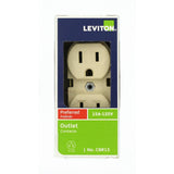 15 Amp Commercial Grade Duplex Outlet, Ivory - Super Arbor