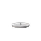 Rev-A-Shelf 20-in White Polymer Full-Circle Lazy Susan, Bottom-Mount, 1-Tier
