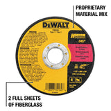 DEWALT Aluminum Oxide 4.5-in 60-Grit Grinding Wheel