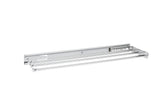 Rev-A-Shelf 5-in W x 1.25-in H Metal Pull-Out Cabinet-Mount Towel Holder, Chrome