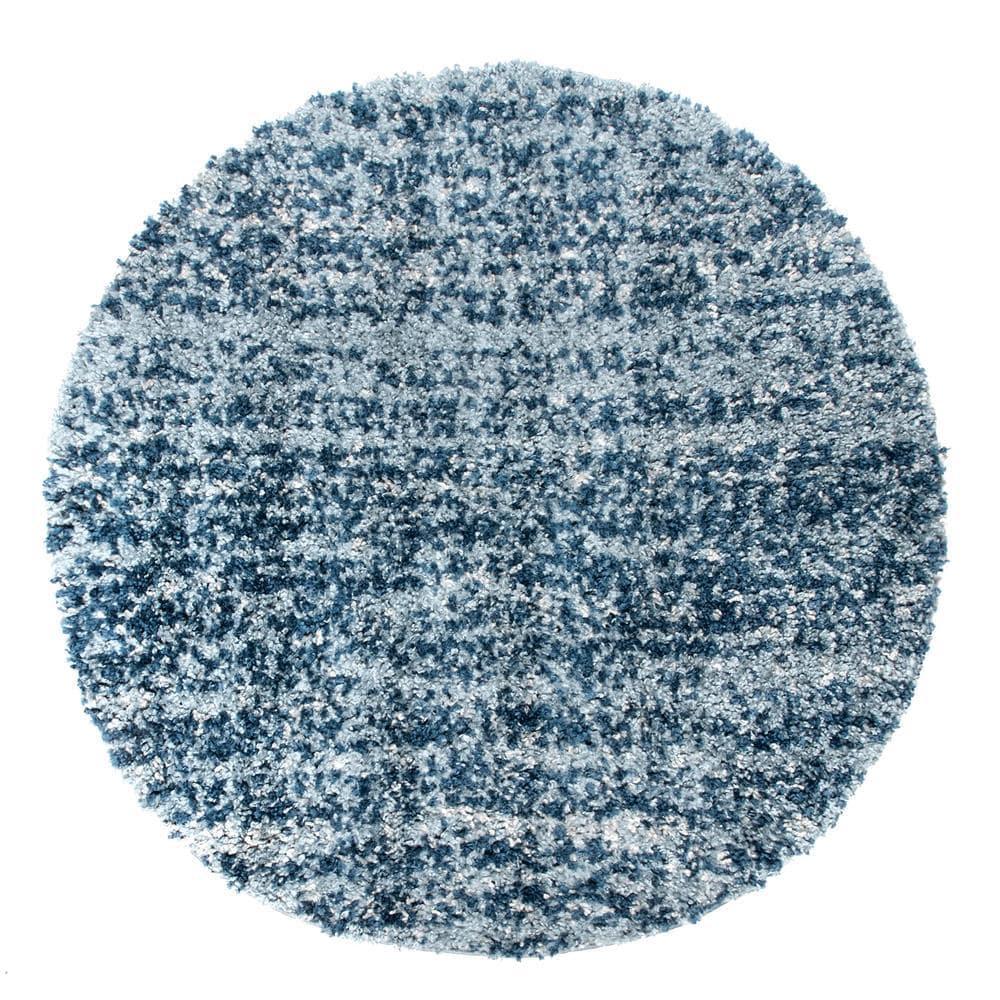 Contemporary Brooke Ivory 9 ft. x 12 ft. Shag Area Rug - Super Arbor