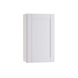 Home Decorators Collection Washington Vesper White Plywood Shaker Assembled Wall Kitchen Cabinet Soft Close Left 15 in W x 12 in D x 42 in H