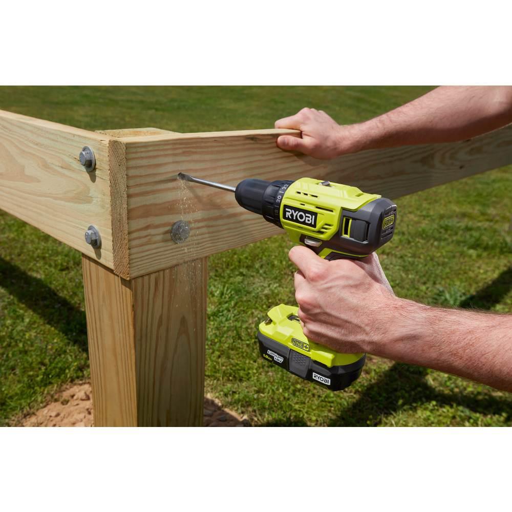 18-Volt ONE+ Lithium-Ion Cordless 3-Tool Combo Kit with Drill/Driver, Impact Driver, AirStrike 18-Gauge Brad Nailer - Super Arbor