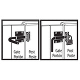 Everbilt 5 in. Black Heavy-Duty Gate Slide Bolt Latch