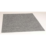 Foss Peel and Stick First Impressions Flat Sky Grey 24 in. x 24 in. Commercial Carpet Tile (15 Tiles/Case)