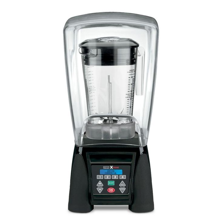 Xtreme 48 oz. 10-Speed Black Blender with 3.5 HP, LCD Display, Programmable and Sound Enclosure