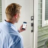 Century Matte Black Sense Smart Door Lock - Super Arbor