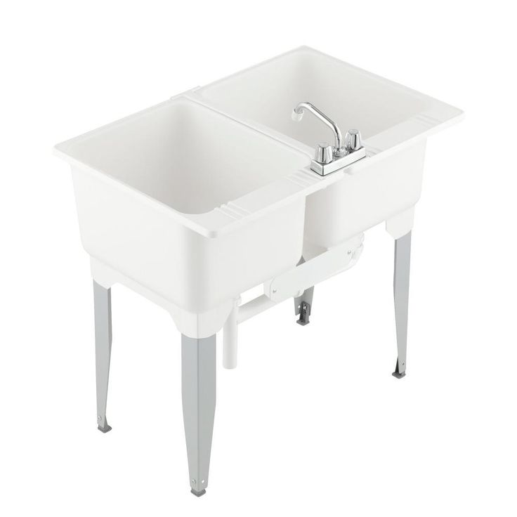 36 in. x 34 in. Plastic Laundry Tub