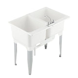 36 in. x 34 in. Plastic Laundry Tub