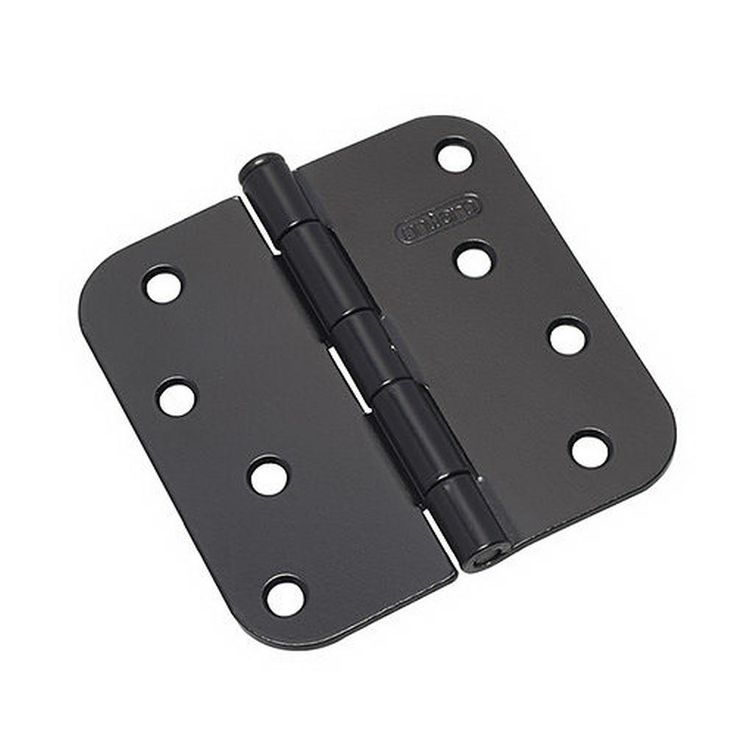 Full Mortise Inset Black Hinge (1-Pair)