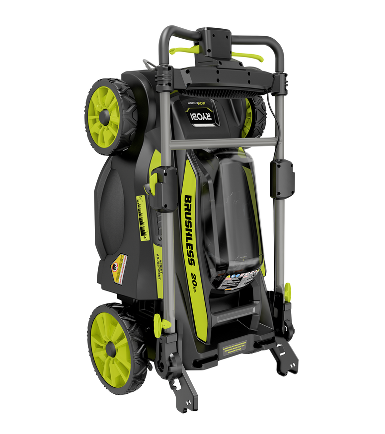 RYOBI 20 in. 40-Volt Brushless Lithium-Ion Cordless Self-Propelled Walk Behind Mower with (2) 6.0 Ah Batteries and Charger