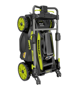 RYOBI 20 in. 40-Volt Brushless Lithium-Ion Cordless Self-Propelled Walk Behind Mower with (2) 6.0 Ah Batteries and Charger