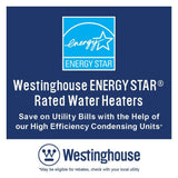 50 Gal. Ultra-High Efficiency/High Output 10 Year 76,000 BTU Natural Gas Water Heater with Durable Stainless Steel Tank - Super Arbor