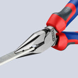 KNIPEX 6.05-in Needle Nose Pliers with Wire Cutter