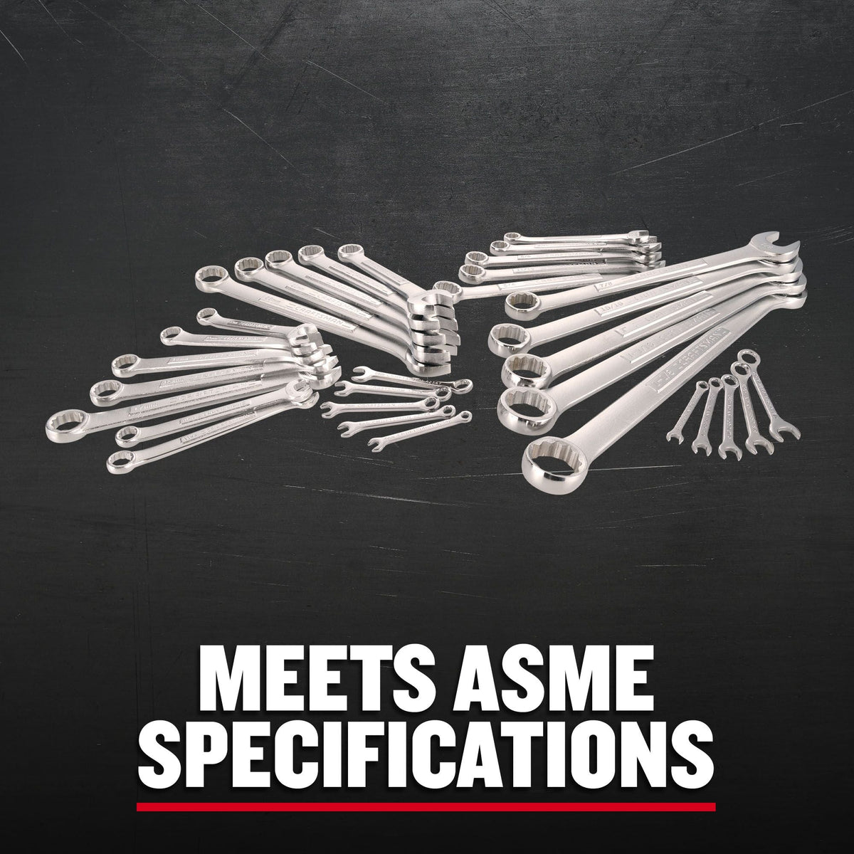 CRAFTSMAN 32-Piece 12-Point SAE & Metric Combination Wrench Set (No Case)