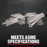 CRAFTSMAN 32-Piece 12-Point SAE & Metric Combination Wrench Set (No Case)