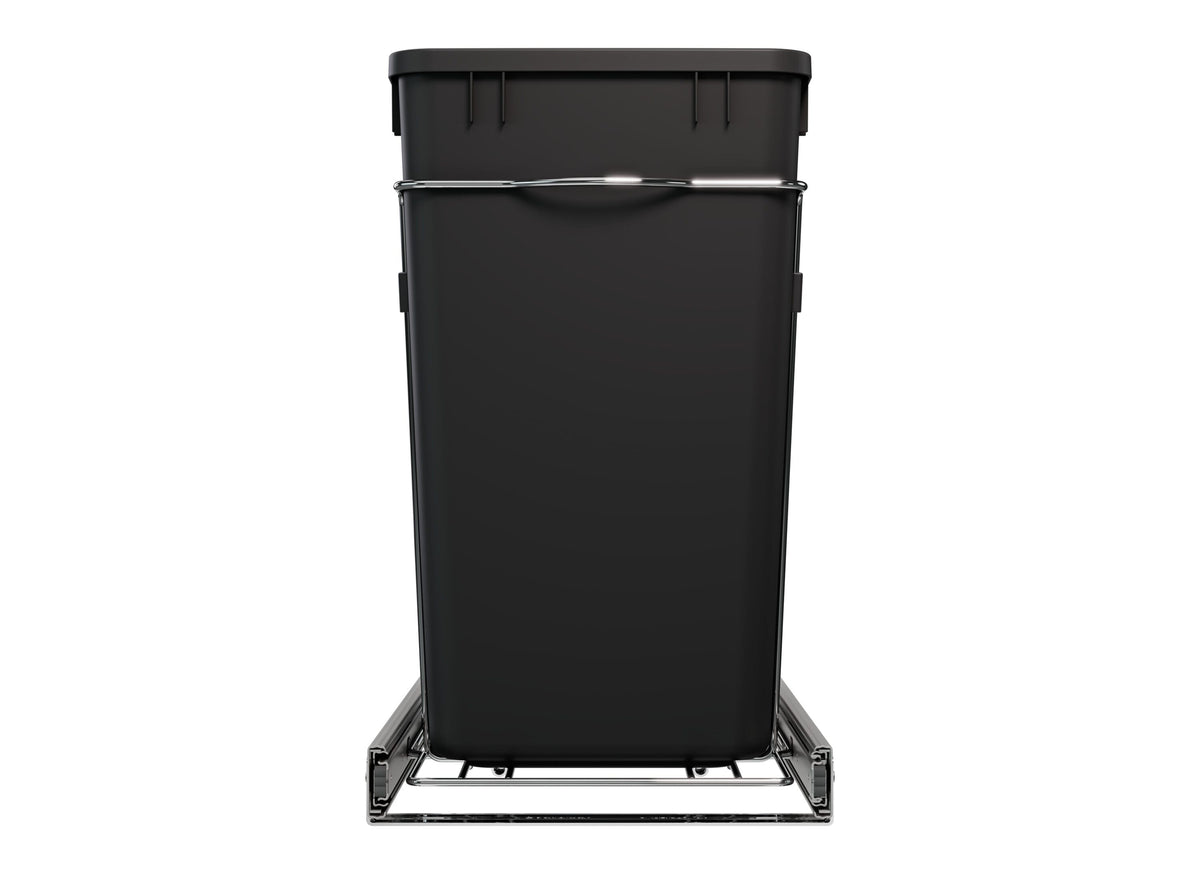 Rev-A-Shelf 27-Quart Plastic Soft-Close Dual Pull-Out Trash Can (RV-15PSC-18-5)