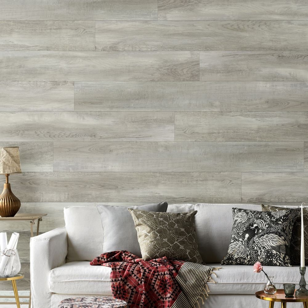 Deco Products HYDROSTOP Bahamas Sands 7-in x 48-in Rigid Core Waterproof Interlocking Luxury Vinyl Plank Flooring, 5.2‑mm, 20‑mil Wear Layer (24-sq ft/carton)