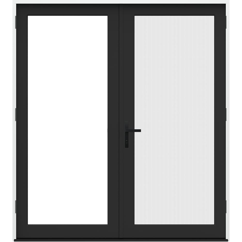 JELD-WEN 72-in x 80-in Fiberglass French, Left-hand outswing – primary product view