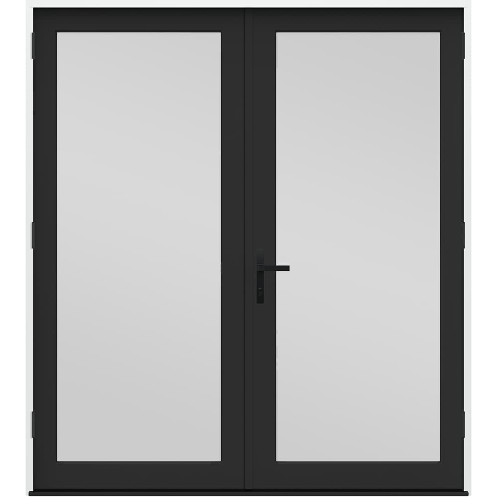 JELD-WEN 72-in x 80-in Fiberglass French, Left-hand outswing – primary product view