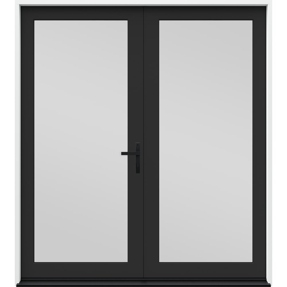 JELD-WEN 72-in x 80-in Fiberglass French, Left-hand outswing – product-only view