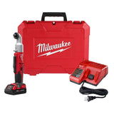 M18 18-Volt Lithium-Ion Cordless 1/4 in. Hex 2-Speed Right Angle Impact Driver W/(2) 3.0Ah Batteries, Charger, Hard Case