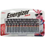 MAX Alkaline AA Battery (36-Pack) - Super Arbor