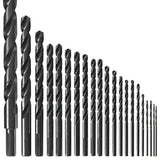 Bosch 21-Piece Assorted Black Oxide Coated HSS Jobber-Length Twist Drill Bit Set