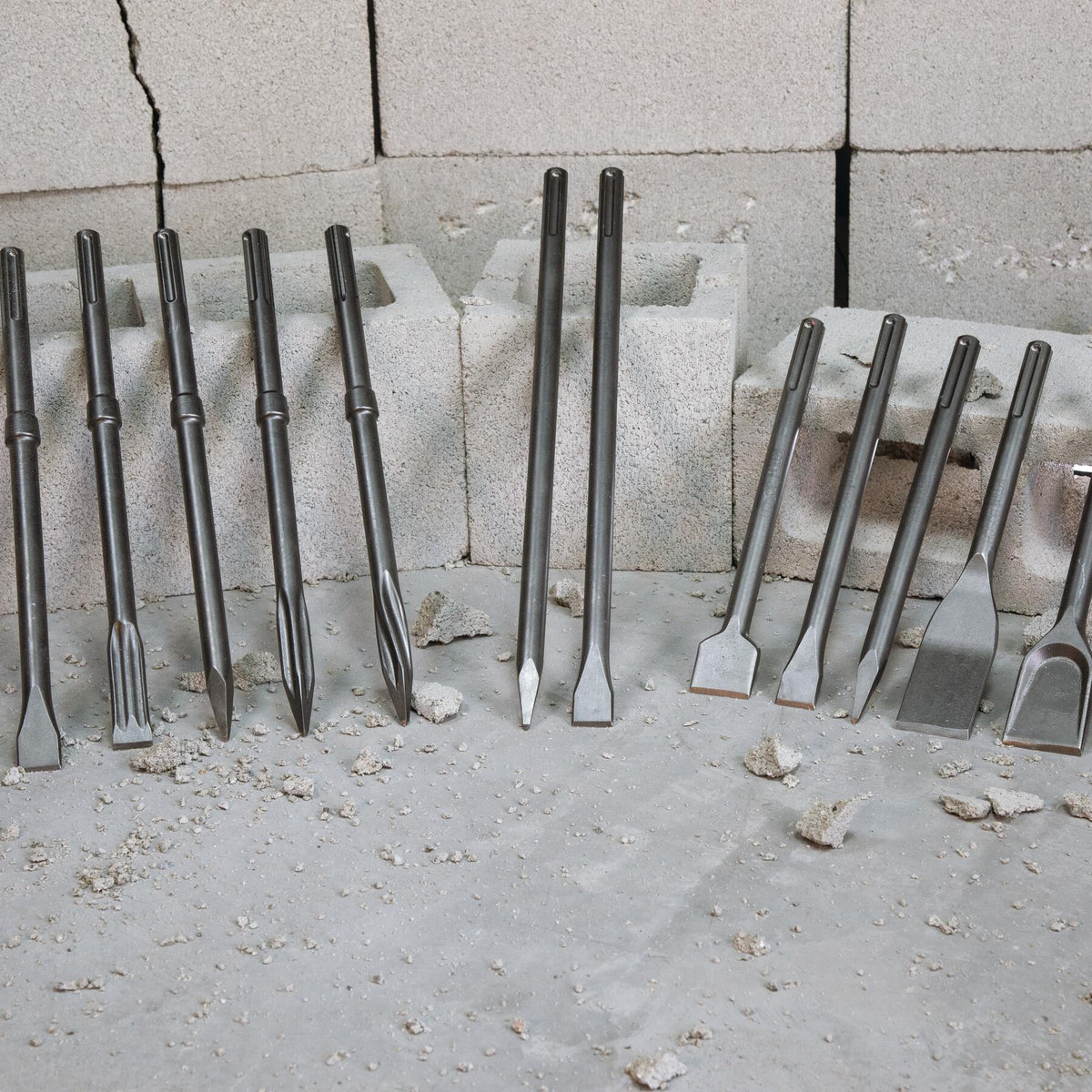 Bosch 2-in x 12-in Tile SDS-max Drill Chisel Mortising Bit