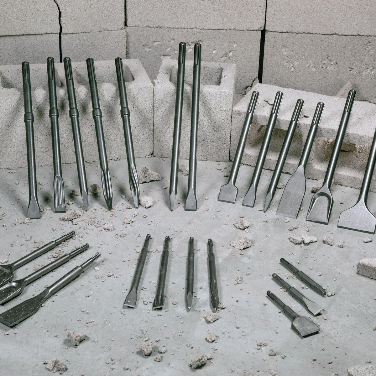 Bosch 2-in x 12-in Tile SDS-max Drill Chisel Mortising Bit