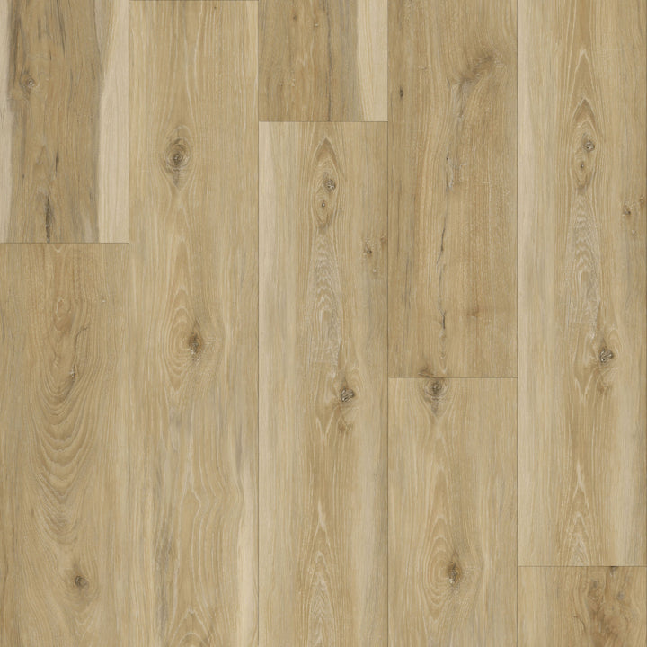 Style Selections Natural Hickory Waterproof Luxury Vinyl Plank Flooring, 7-in W x 48-in L, 5-1/2 mm Thick, 20-mil Wear Layer (18.62-sq ft Carton)