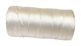 Ace #18 Nylon Twine, 1050 ft, White, Twisted