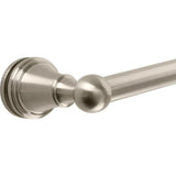 Crestfield 60 in. x 58-1/8 in. Traditional Semi-Frameless Sliding Bathtub Door in Bronze and 1/4 in. (6mm) Niebla Glass - Super Arbor