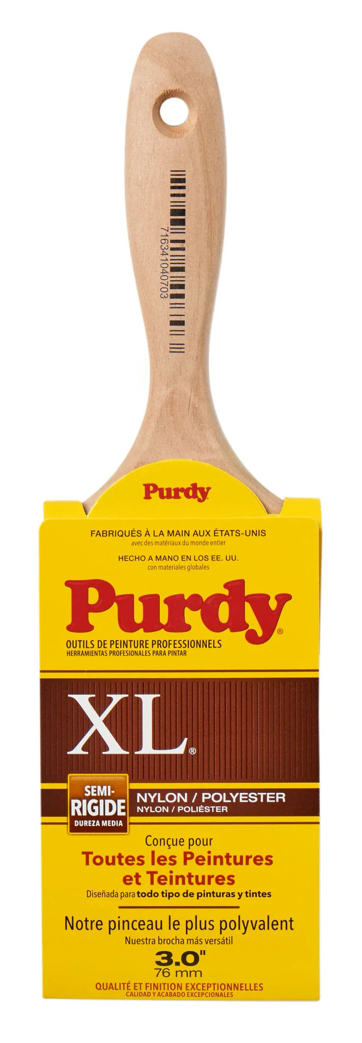 Purdy XL Sprig Nylon-Polyester Blend Flat 2-in. Paint Brush