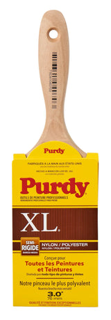Purdy XL Sprig Nylon/Polyester Flat Paint Brush, 3-in