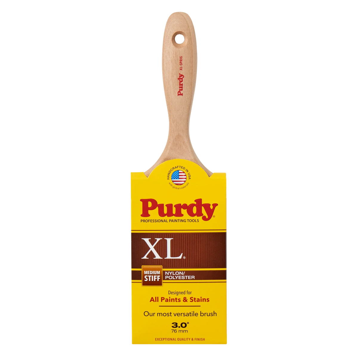 Purdy XL Sprig Nylon-Polyester Blend Flat 2-in. Paint Brush