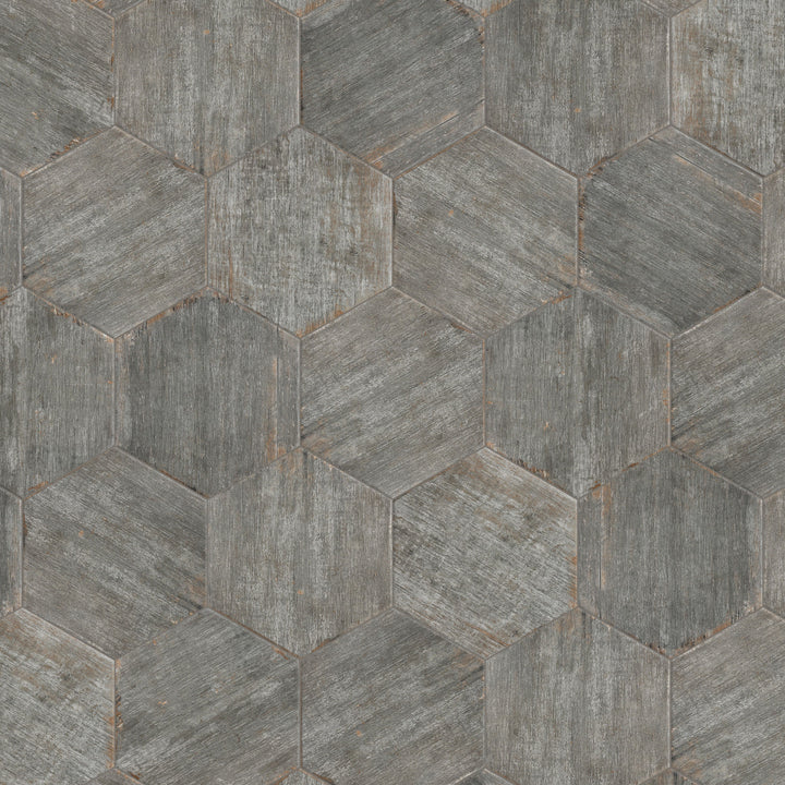 Affinity Tile Retro Hex Cendra 14-in x 16-in Matte Porcelain Wood look Hexagon Floor and Wall Tile product image