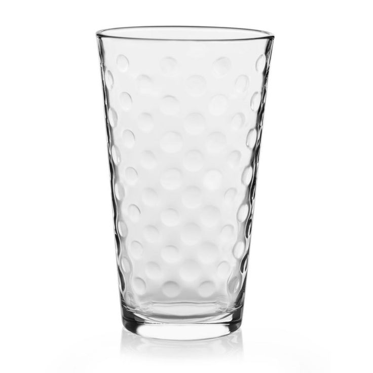 Awa 16-Piece Clear Glass Drinkware Set