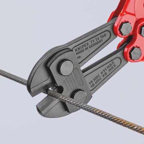 KNIPEX 30 in. Large Bolt Cutters with Multi-Component Comfort Grip, 48 HRC Forged Steel