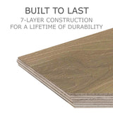 Element Flooring European white oak Logan hardwood flooring — detail view