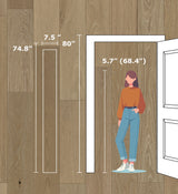 Element Flooring European white oak Logan hardwood flooring — alternate angle