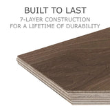 Element Flooring European white oak Tonic hardwood flooring — detail view