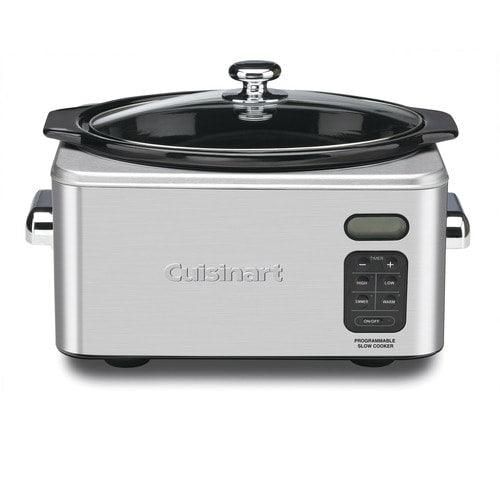 Cuisinart 6.5-Quart Stainless Steel Rectangle Slow Cooker