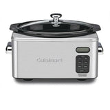 Cuisinart 6.5-Quart Stainless Steel Rectangle Slow Cooker