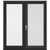 JELD-WEN 72-in x 80-in Fiberglass French, Right-hand inswing – primary product view