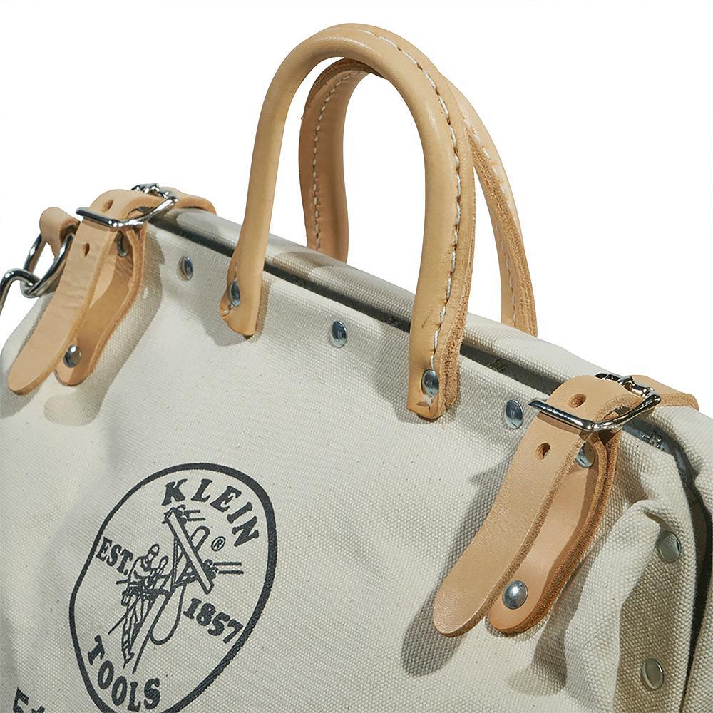Deluxe Tool Bag, Canvas, 10 Pockets, 14-Inch - Super Arbor